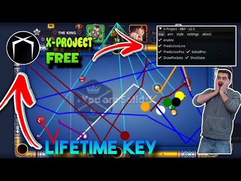 🔥X-project cheto 🔥 8 ball pool Modapk 56.17.0 Gameplay 2024 Vip UnlockedAll Tables Autoplay Easy