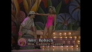 Amy Robach - 1995 Miss Georgia Pageant Swimsuit