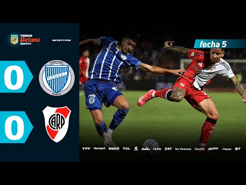 GODOY CRUZ 0 - 0 RIVER I Resumen del partido | #TorneoBetano Apertura 2025