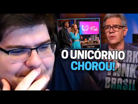 CASIMIRO REAGE: MAQUIAGENS DO BEM NO SHARK TANK BRASIL (8ª TEMP) |Cortes do Casimito