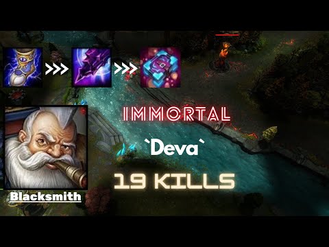 HoN Mid Wars Blacksmith `Deva` Heroes of Newerth