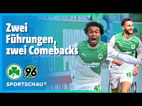 SpVgg Greuther Fürth - Hannover 96 Highlights 2nd Bundesliga, Matchday 8 | Sportschau Football