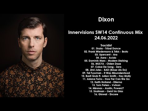 DIXON (Germany) @ Innervisions SW14 Continuous Mix 24.06.2022