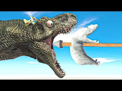 Who Can Escape the Ballista and Reach The Evolution Gate - Animal Revolt Battle Simulator