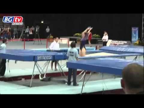 Kat Driscoll - British Trampoline Championships 2011