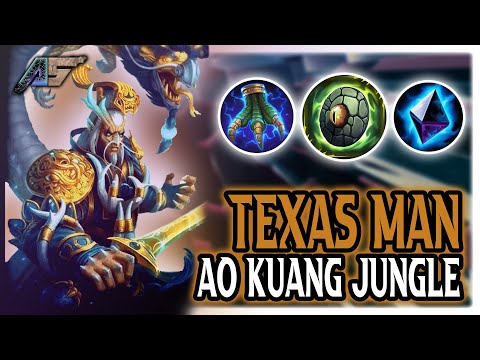 Nothing Better Than A Texas Man - SMITE Ao Kuang Jungle Conquest Gameplay