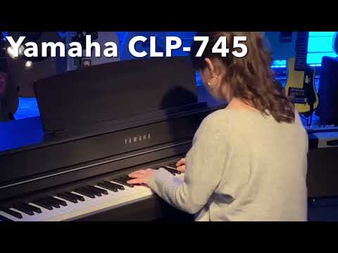 Taline demonstrates the Casio AP-750 & Yamaha CLP-745
