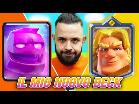 il Mio Nuovo DECK con il BIONDO! Golem di elisir 3.0 - CLASH ROYALE