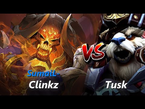 How to Clinkz safelane vs Tusk (feat. SumaiL-) | First 10 minutes