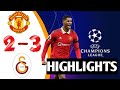 Manchester United 2 - 3 Galatasaray Champions league #championsleague #highlights #manchesterunited