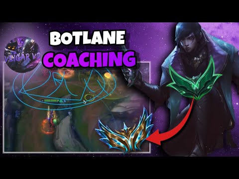 CHALLENGER COACH TEACHES EMERALD APHELIOS HOW TO WIN AS ADC | VEIGAR V2 COACHING