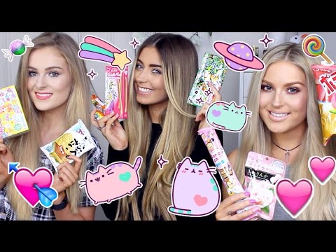 Trying Japanese Candy ♡ w/ Danielle Mansutti & Sally Jo! Video
