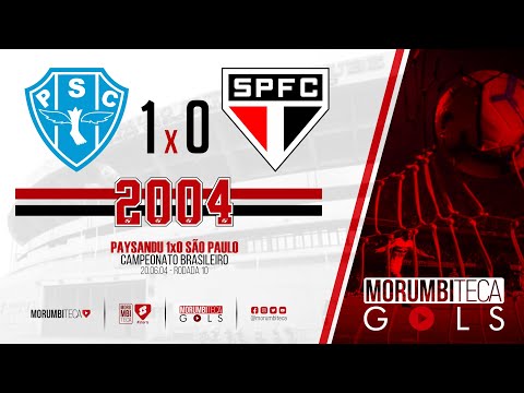 Paysandu 1x0 São Paulo - Brasileiro - Rodada 10 - 20/06/2004