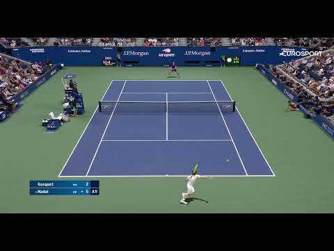 Epic Match Point by Nadal ! Nadal VS Gasquet 🎾 (Tennis Elbow 2013)