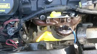 How to fix P0430 on 2014 Ford Explorer V6 3.5 replace the catalytic converter exhaust manifold