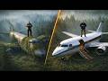 Abandoned Aircraft Turned Into Modern Forest Home Mega Restoration ASMR Plane Rebuild