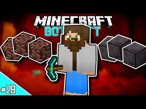 10 UR SEM KOPAL NETHERITE ... TO SE JE ZGODILO | BotCraft II #28