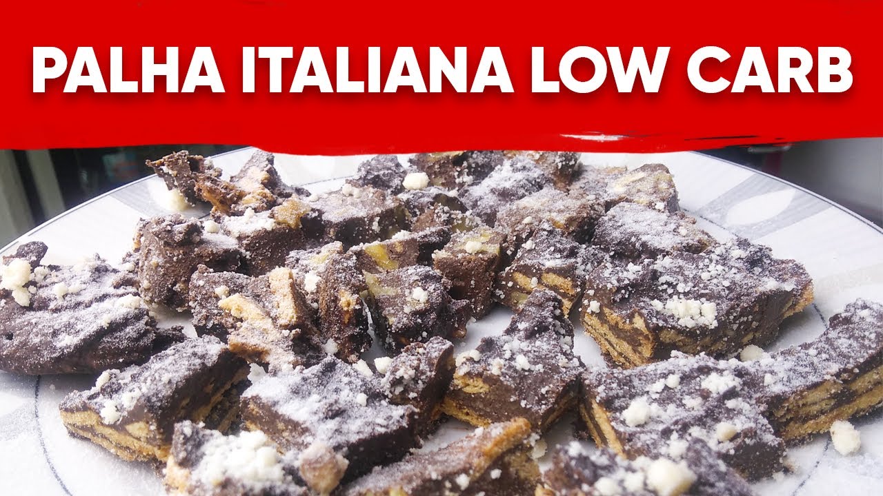 Palha Italiana 🇮🇹 Incrível Receita Low-Carb E Cetogênica | Senhor Tanquinho