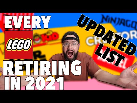 EVERY LEGO Set RETIRING 2021 | UPDATED LIST!