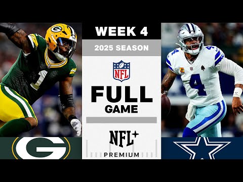 WHAT A GAME!! Green Bay Packers vs. Dallas Cowboys FULL GAME | NFL 2025 Season Week 4