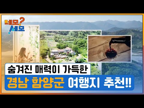[네모세모] 함양 구석구석 여행하기!