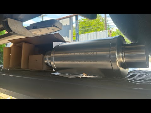 2020 Silverado w/ Corsa packed resonator