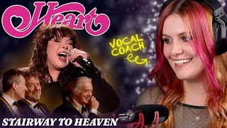 Vocal Coach FIRST TIME Hearing Heart: Stairway to Heaven (Analysis).