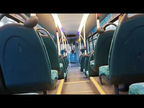 ABSOLUTELY HAMMERED: Lots of Kickdowns Arriva North East Limping Pulsar NK10 CGF 1457.