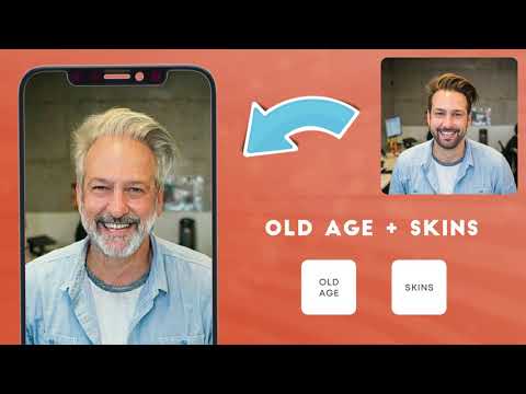 Old Age Face effects App Video