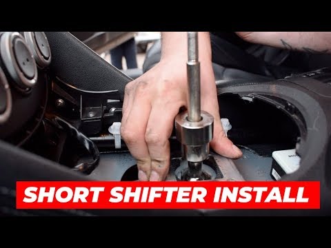FITTING A SHORT SHIFTER - NISSAN 370Z