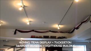 preview picture of video 'Moving Train Display Tuckerton Seaport Museum'