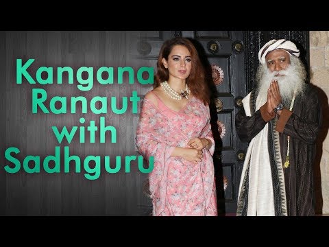 Kangana Ranaut with Sadhguru - In Conversation with the Mystic 2018