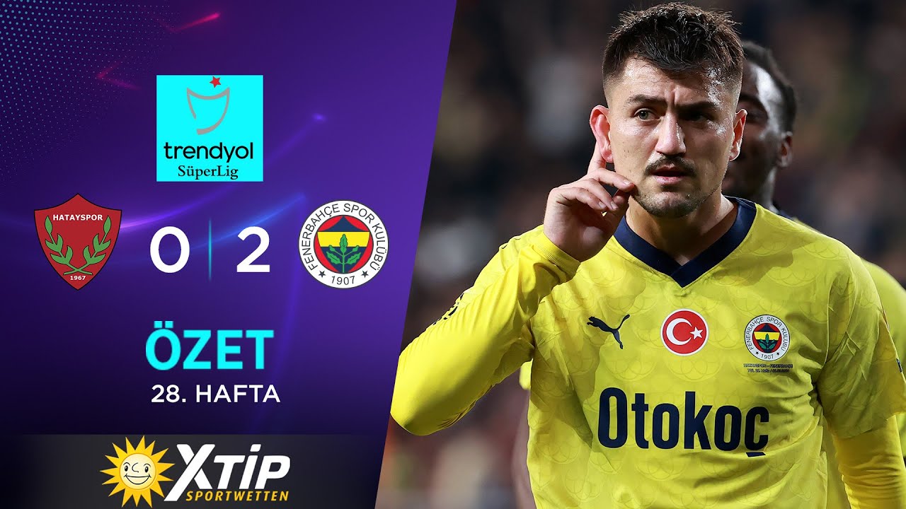 Hatayspor vs Fenerbahçe highlights