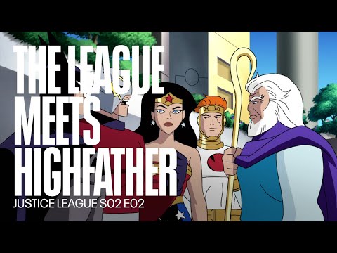 The League meets Highfather | Justice League