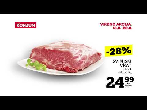 KONZUM VIKEND AKCIJA (18.-20.8.)