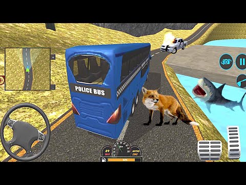 Us Police Bus Driving Simulator – Police Soldier Duty Transporter Bus - Android Gameplay