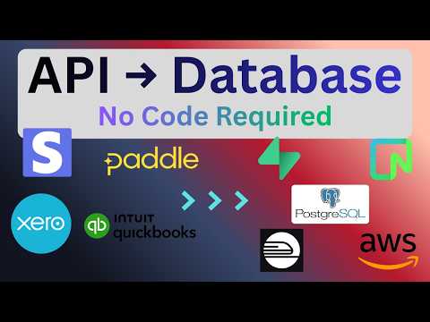 Automate API to Database Sync - Codeless Sync