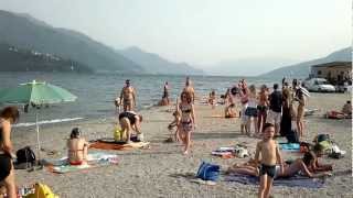 preview picture of video 'Summer party on Gravedona beach'