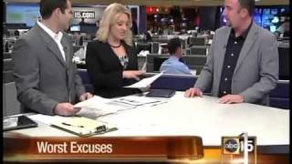 Worst excuses for getting out of work