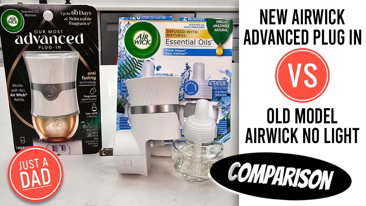 Air Wick Advanced Plug in vs Air Wick Plug in Comparison