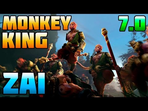 EG Zai Monkey King Gameplay - NEW Patch 7.00 - Dota 2