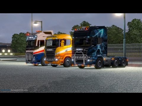 ETS2MP Part 6 Rostock To Dresden  ( Via Szczecin )