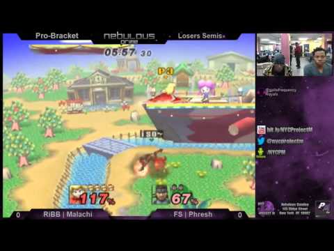 Nebulous Prime #22 Losers Semis - RiBB | Malachi (Peach) vs FS | Phresh (Snake, Peach)