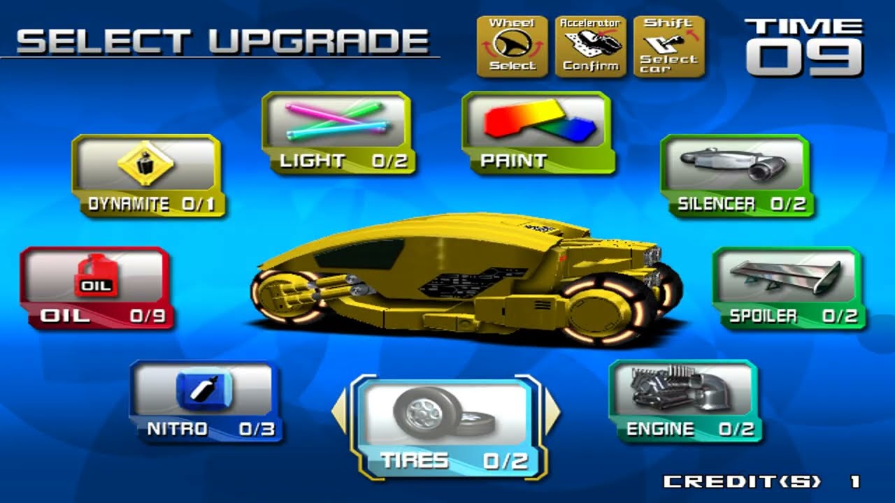 PC ARCADE = KONAMI CRAZY STREETS THRILL DRIVE 4 - secret car - stages 3-6 reversed  4k uk arcades