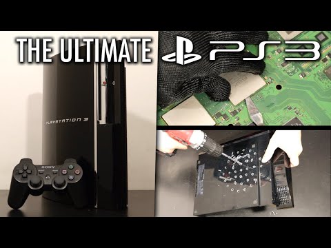 Building the Ultimate PS3 (Backwards Compatible) - De-lid CPU/GPU, 19-Blade Fan, Fan Mod, Case Mod.