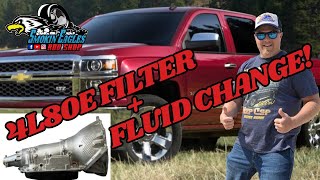 4l80 transmission filter and fluid change