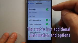 How to send SMS texts with iPhone