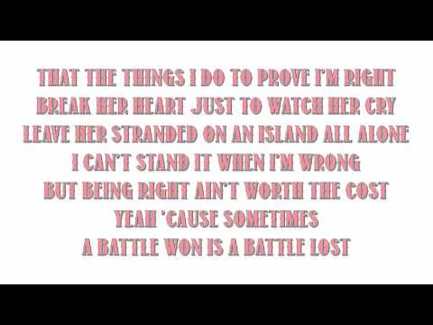Wade Bowen - A Battle Won (Lyrics)
