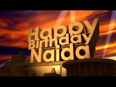 Happy Birthday Naida
