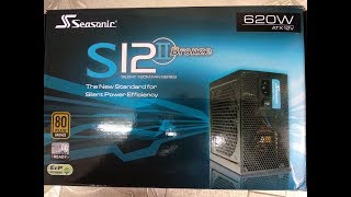 SeaSonic S12II-620 (SS-620GB Active PFC) - відео 3